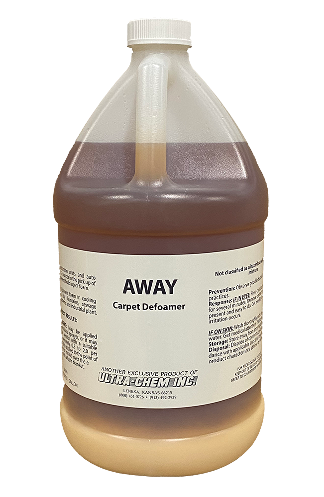 Away carpet defoamer