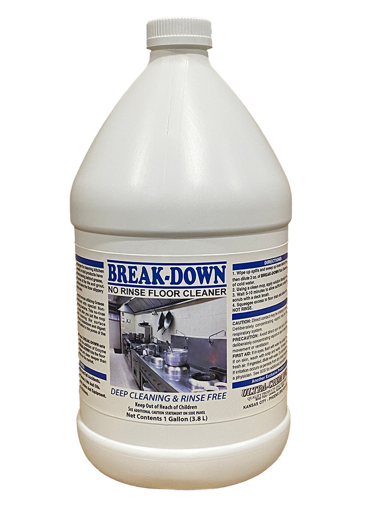 Break Dwon Floor cleaner