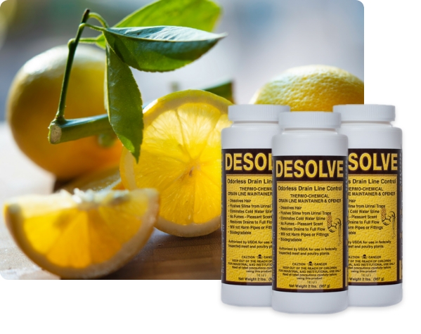 Desolve with lemons