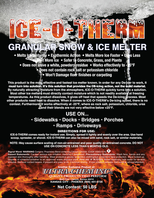 Ice-O-Therm Granular Snow and Ice Melter