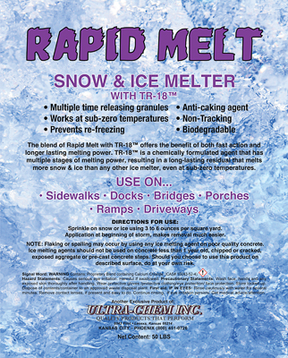 Rapid Melt Snow and Ice Melter