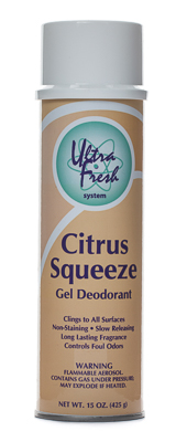 Ultra Fresh Spray Gel Citrus Squeeze